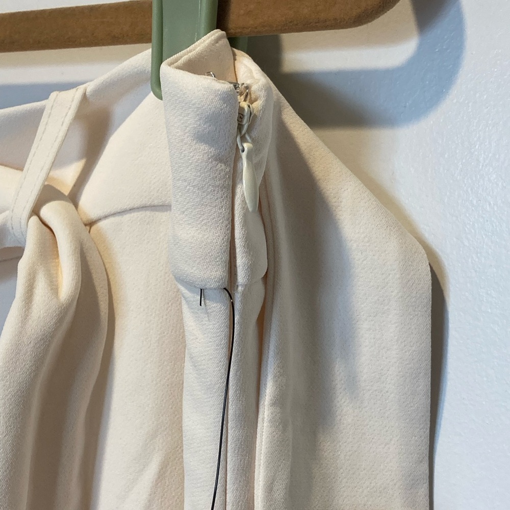DKNY Cream A-Line Women's Skirt size 12 - Picture 5 of 5